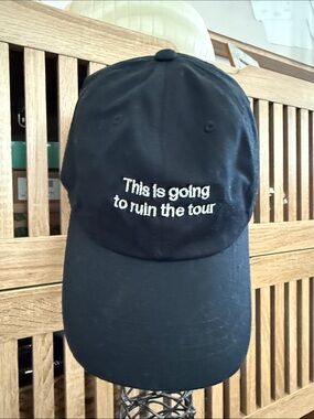 Justin Timberlake “Ruin The Tour” Black Embroidered Cap